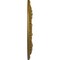 Ekena Millwork Rose Ceiling Medallion (Fits Canopies up to 13 1/2"), Hand-Painted Gold, 33 7/8"OD x 2 3/8"P CM33ROGLS - alternate 3